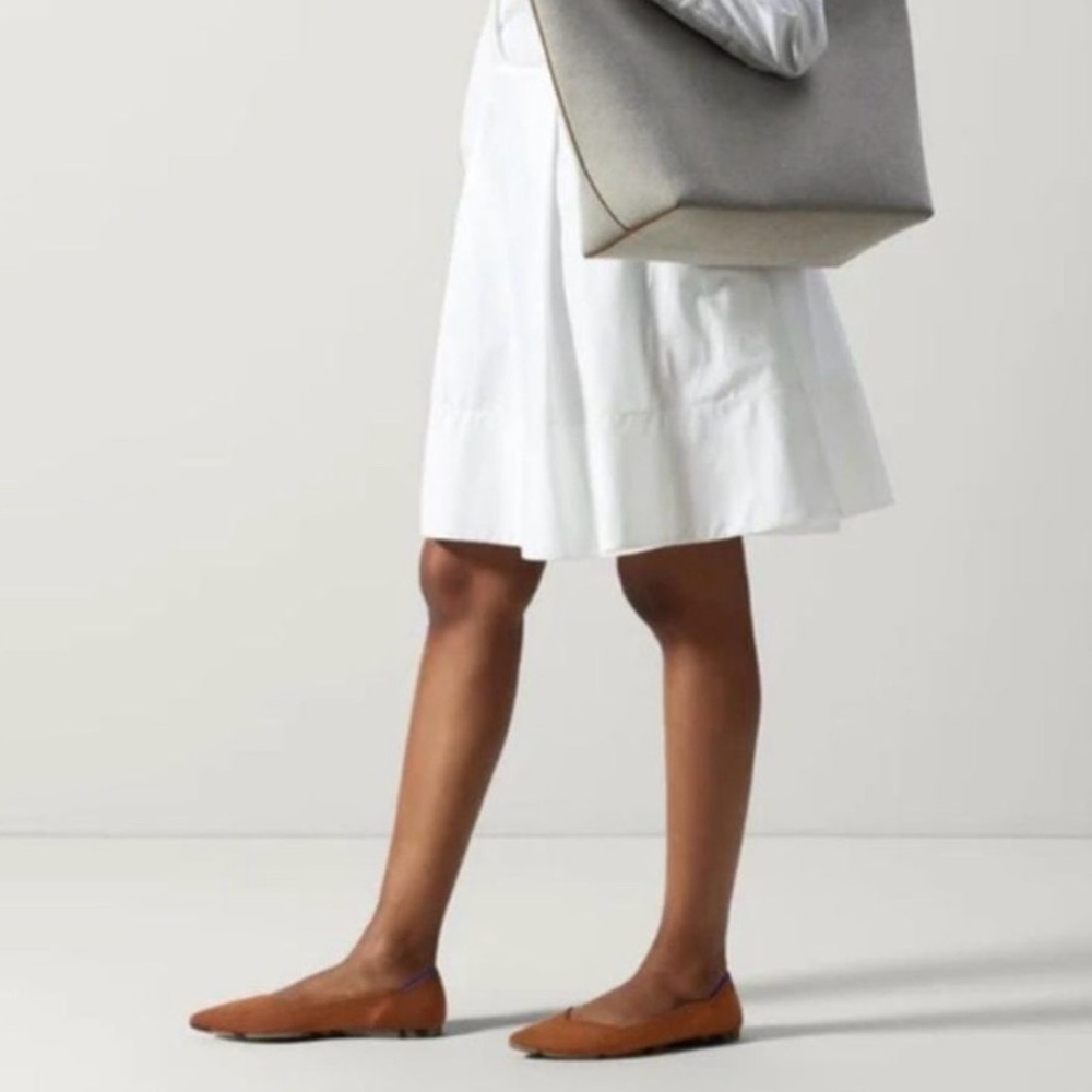 NWT Rothy’s Flats in Brandy Color